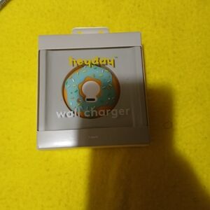 Heyday Turquoise Donut Wall Charger Usb C